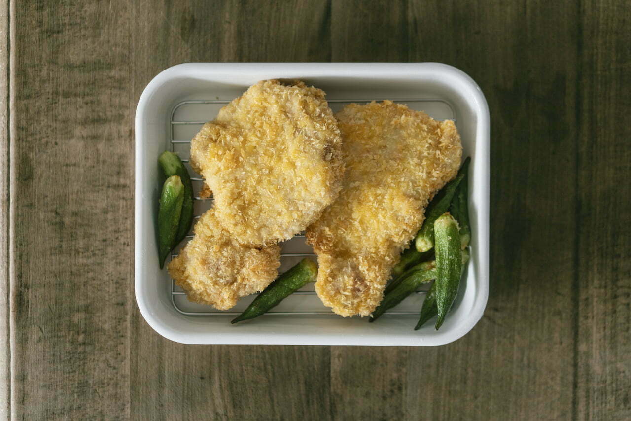 經典蒜味炸豬排